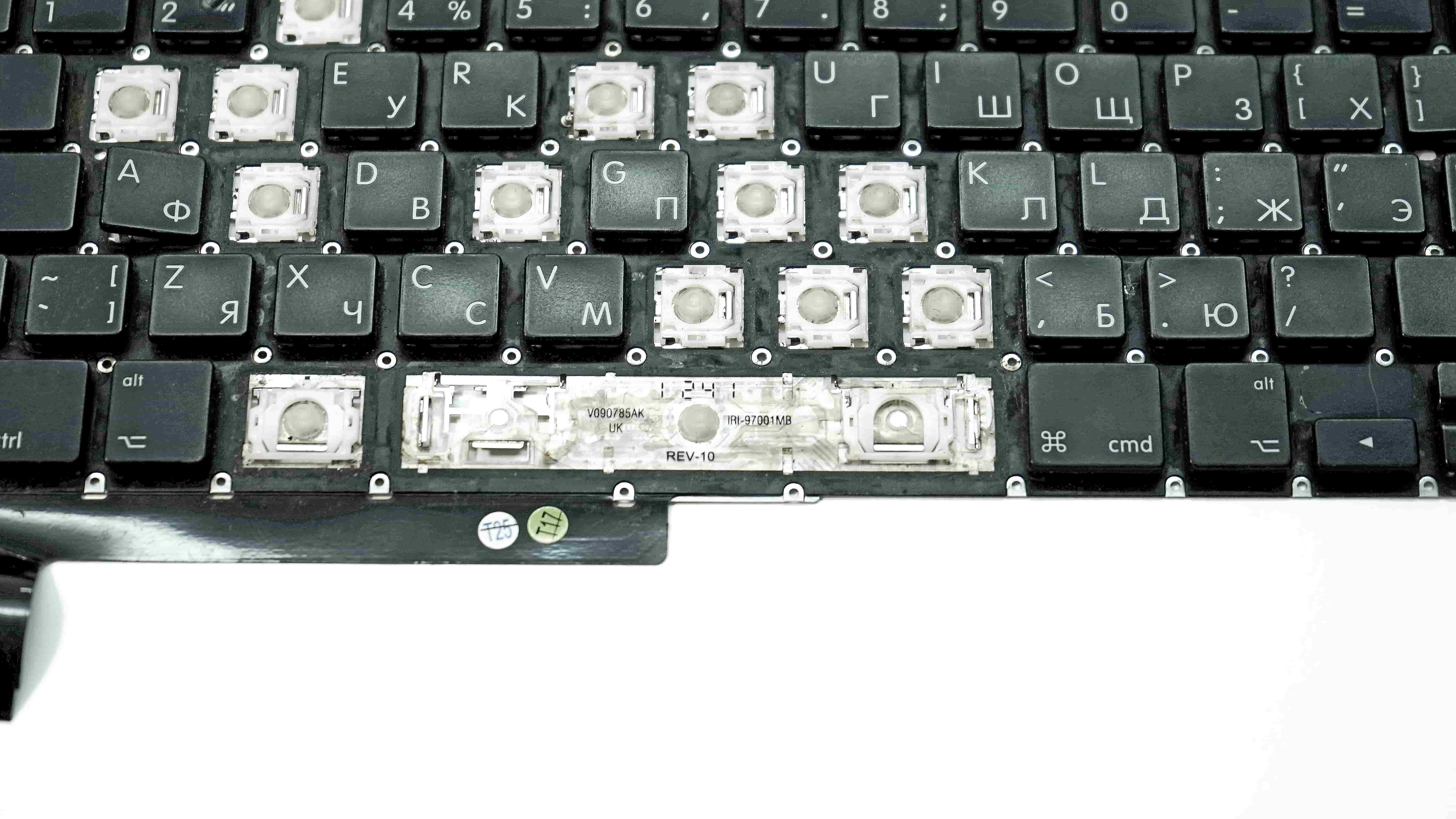 Замена клавиатуры  - Статья на сайте MacFix.ru